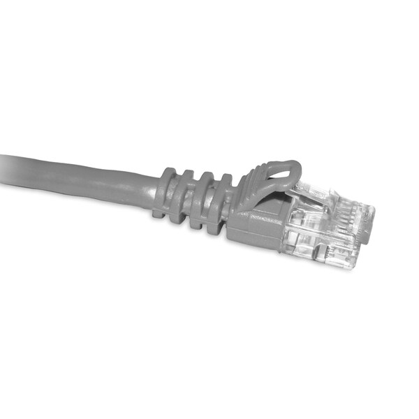 Enet Enet Cat6 Gray 6 Inch Patch Cable w/ Snagless Molded Boot (Utp) C6-GY-6IN-ENC - main